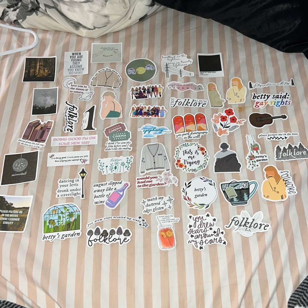 🌷Taylor Swift FOLKLORE STICKERS